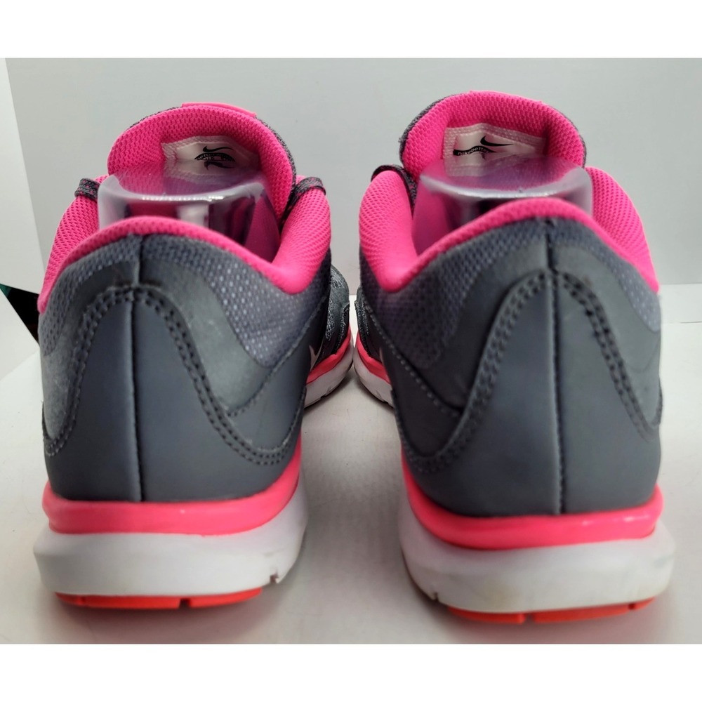 Nike Flex TR 5 Sneaker SZ 10 Womens Training Shoe Gray Pink - Picture 6 of 11